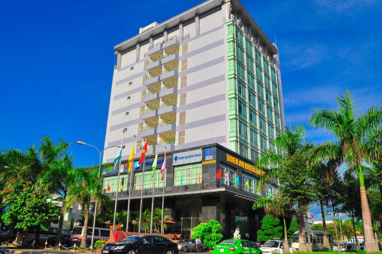 Thien An Riverside Hotel Куангнгай Экстерьер фото